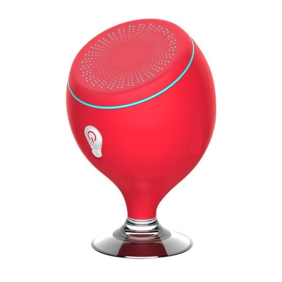 Floating Bluetooth Multi-Function Waterproof Mini Stereo Speaker - Red - Picture 1 of 6
